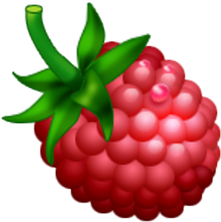 Raspberry Clipart Two - Raspberry Clipart (400x400)