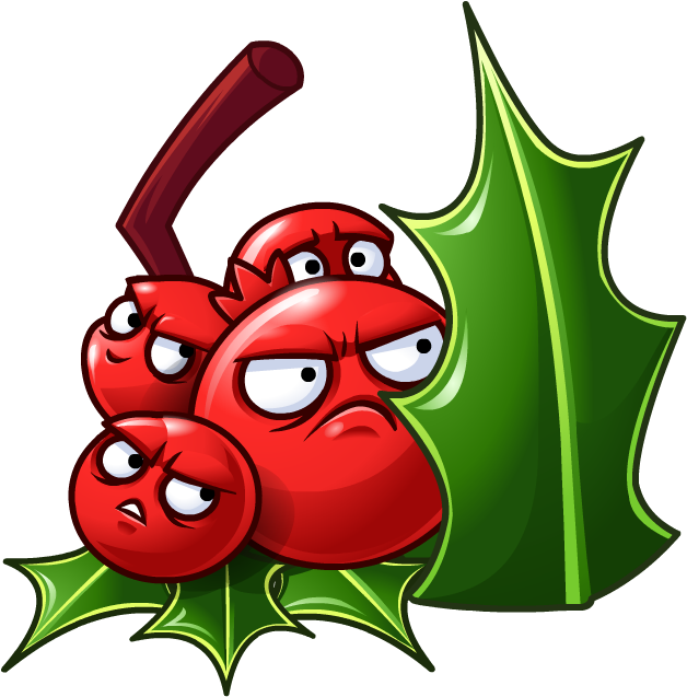 Holly Barrier Would Like To Advise Folks Not To Eat - Plants Vs Zombies 2 Plants (1280x720)