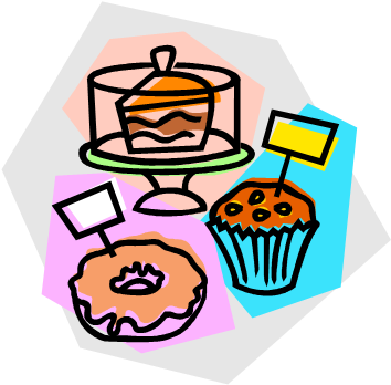 Baked Goodspicture1 - Clip Art Baked Goods (356x354)