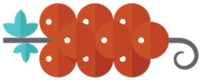 Berries Clipart - Autumn - Illustration (436x399)