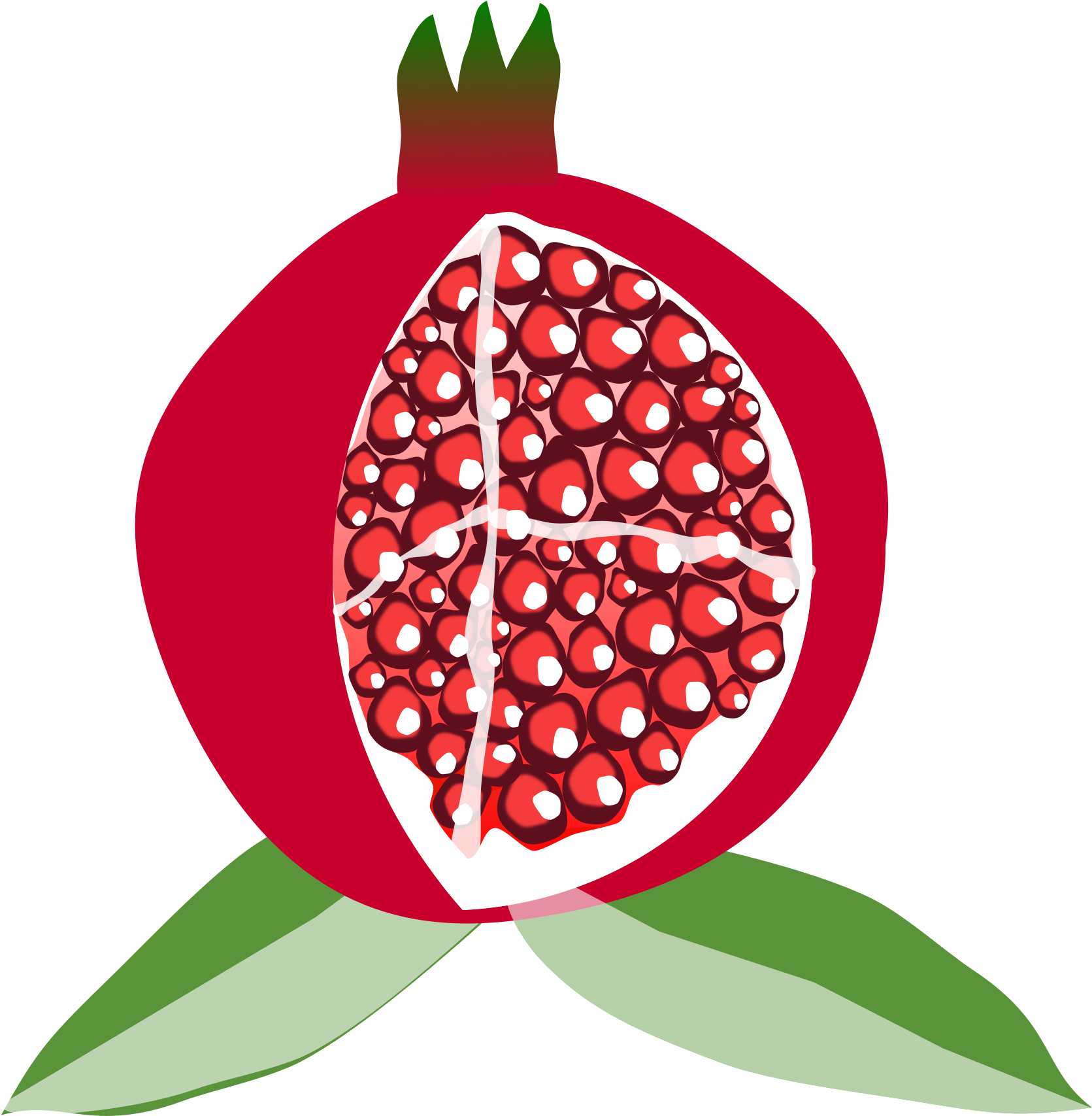 Clipart Pomegranate Fruit - Pomegranate Logo Png (1697x2400)