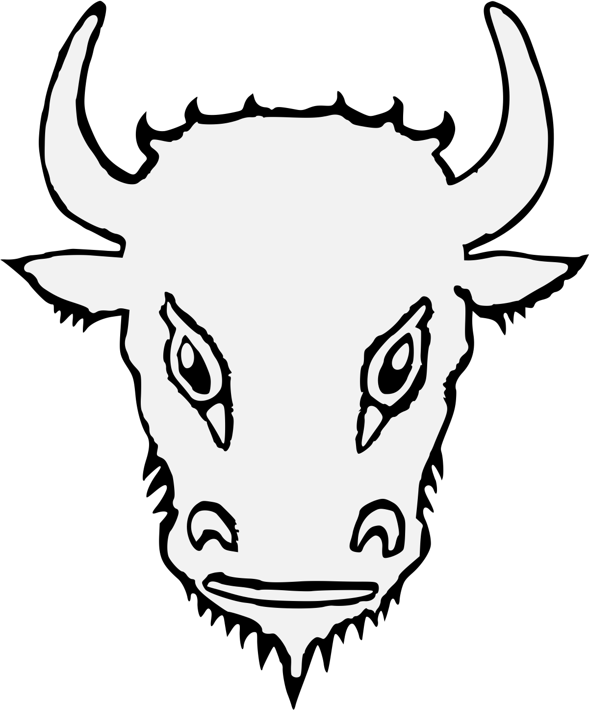 Bison's Head Cabossed - Bison's Head Cabossed (1218x1481)