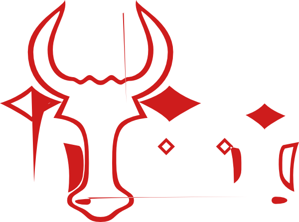 Red Horns Clip Art At Clker - Clip Art (600x446)