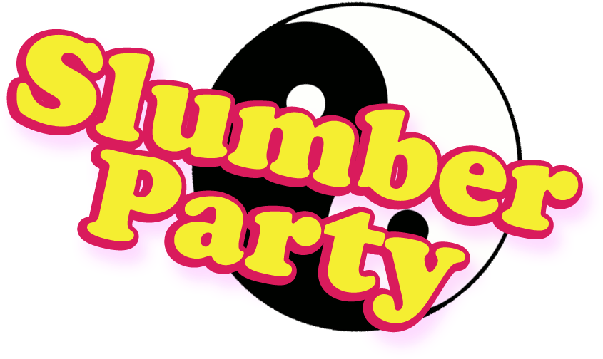 Sleepover Party Wedding Invitation Clip Art - Slumber Party Text Png (849x565)