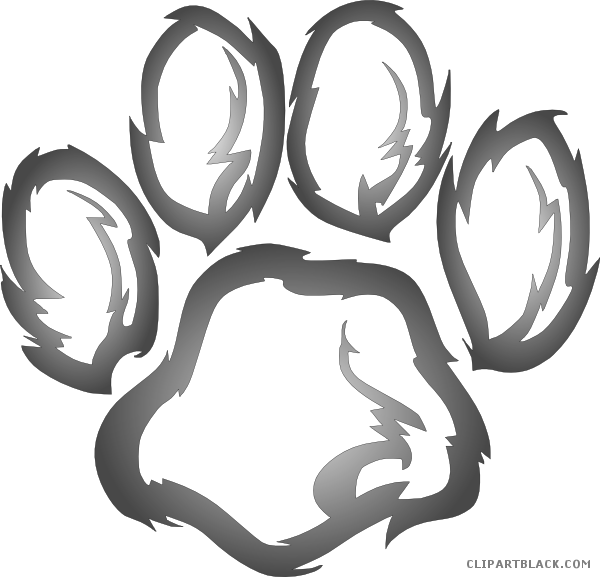 Lion Paw Prints Clipart Clipartblack Com Rh Clipartblack - Wildcat Clipart (600x577)