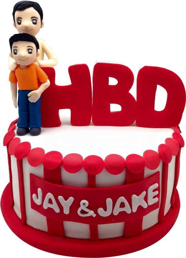 คัพเค้ก3มิติ เค้กวันเกิดbasic Themed Birthday Cakes - วัน เกิด ฃ Png (900x900)