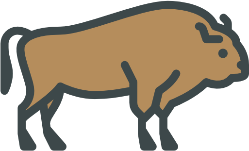 Bison Free Icon - Scalable Vector Graphics (512x512)