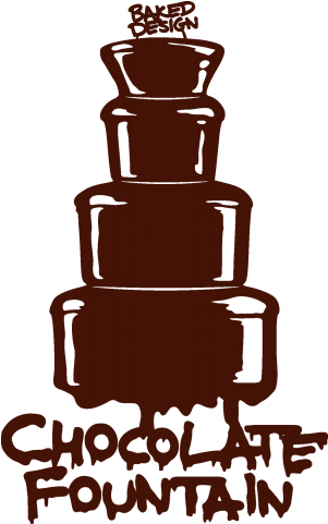 Chocolate Fountain - Chocolate Fountain Clipart Png (480x480)
