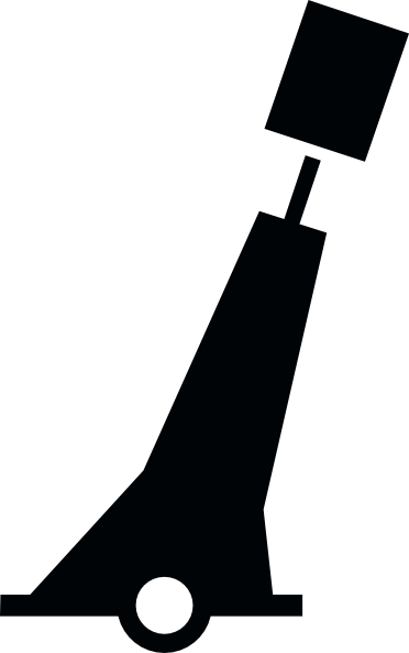 Free Vector Nchart Symbol Int Pillar Green Cylindricaltm - Clip Art (372x593)