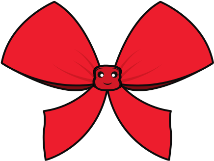 Decorative Bow Vector Icon Illustration - Decorative Bow Vector Icon Illustration (550x550)
