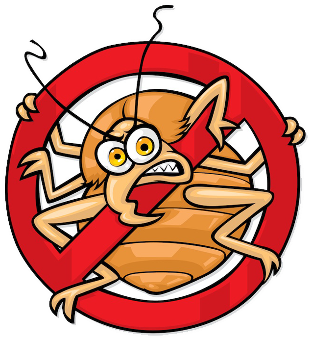 Bed Bugs Are An Infestation Which Can't Be Neglected - No Bed Bugs Sign (640x708)