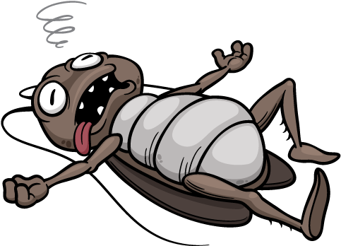 08 Oct Welcome To Our Blog - Dead Cartoon Cockroach (500x406)