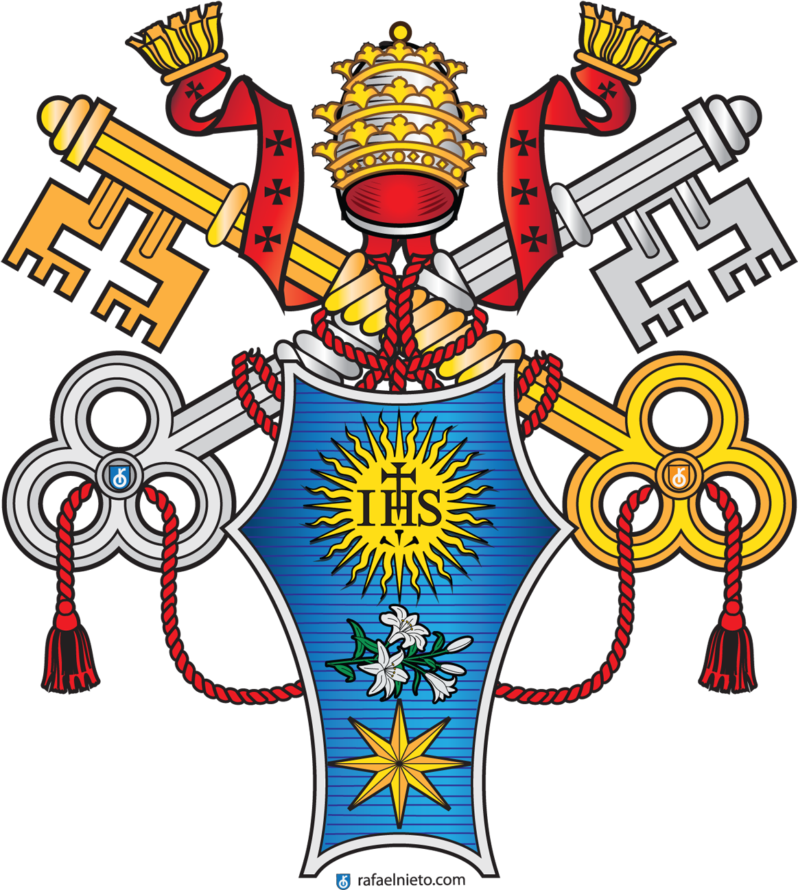 Pope Francis 15 - Pope Francis Coat Of Arms (1200x1311)