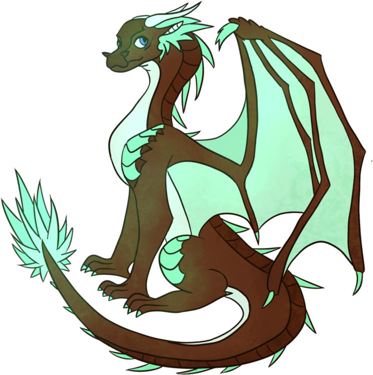 Mint Chocolate Chip By Draconiccaribou - Cartoon (894x894)