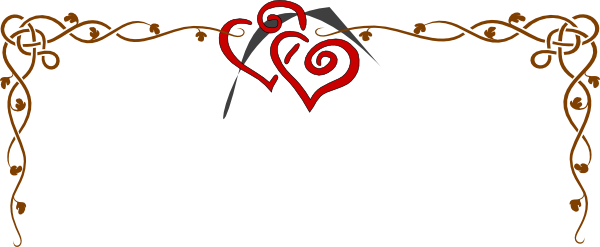 How To Set Use Hearts And Vine Svg Vector - Magical Color Correspondences (600x247)