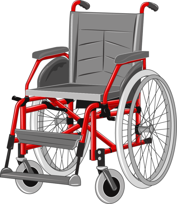 Wheelchair - Wheelchair (589x680)