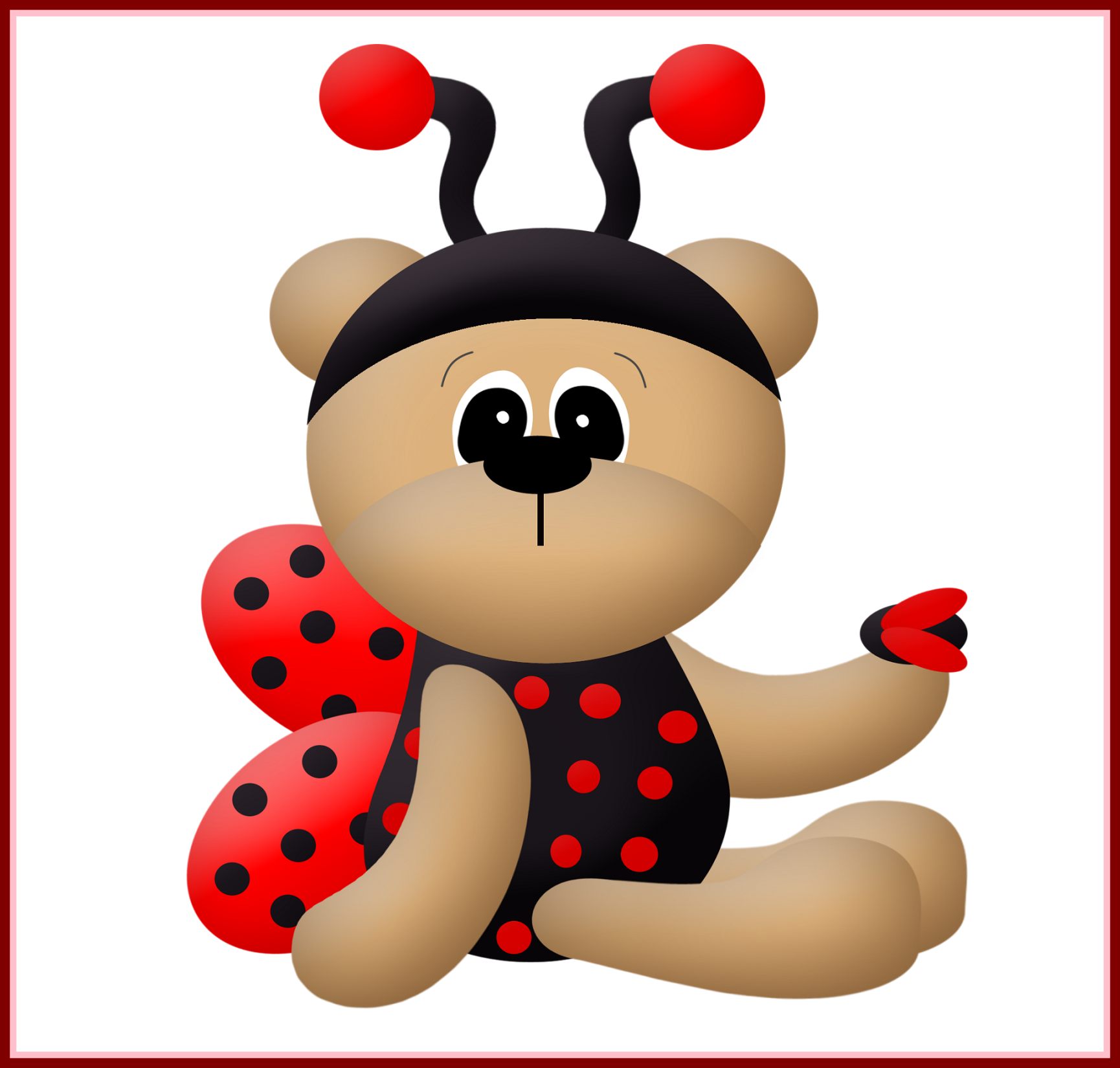 Best Photo By Selmabuenoaltran Minus Lady Bug Pict - Rote Und Schwarze Runder Aufkleber (1730x1650)