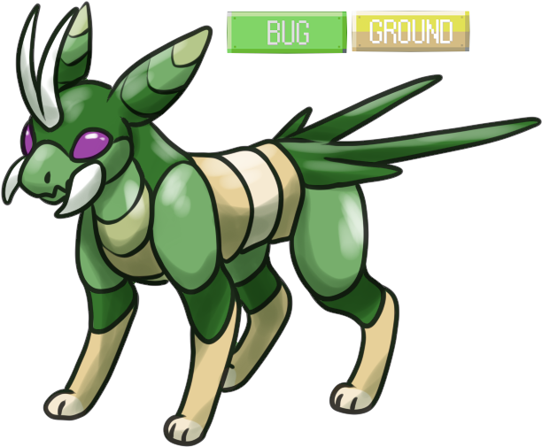 Bug Eeveelution Ota By Sonalover - Cartoon (680x554)