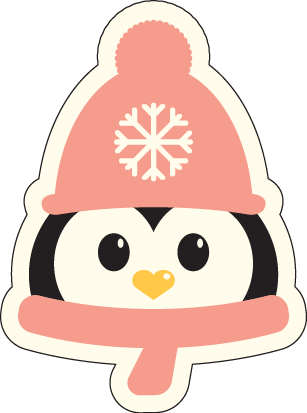 Christmas Chocolate Decoration - Penguins For Christmas Png (307x413)