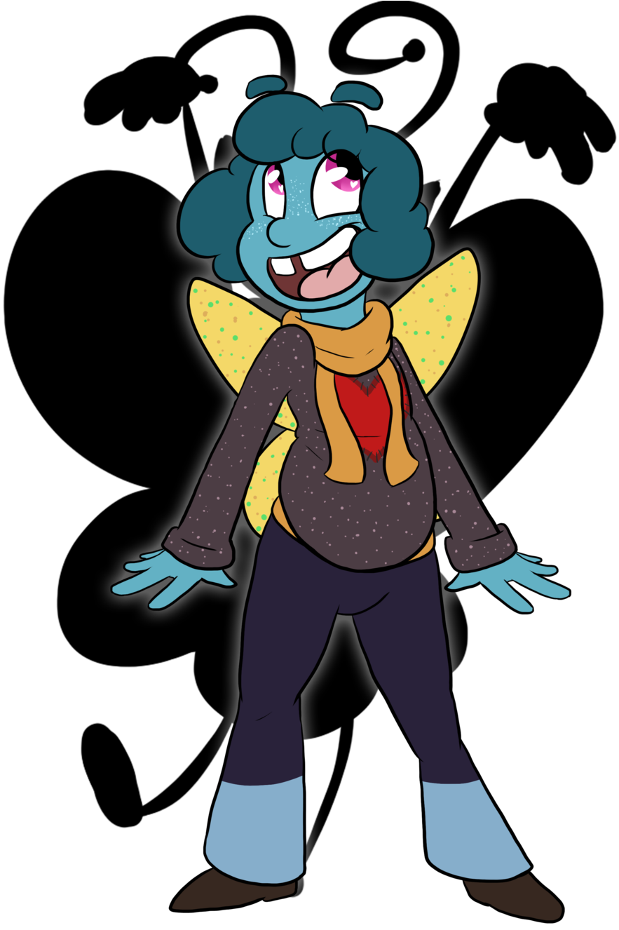 Human Love Bug By Luckynight48 Human Love Bug By Luckynight48 - Clip Art (1024x1325)