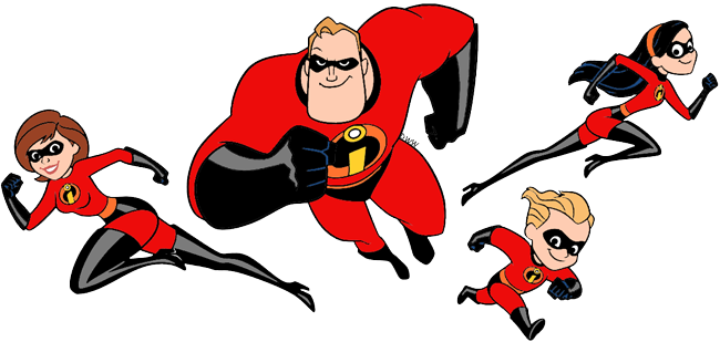 The Incredibles Clipart - Incredibles Clipart (650x309)