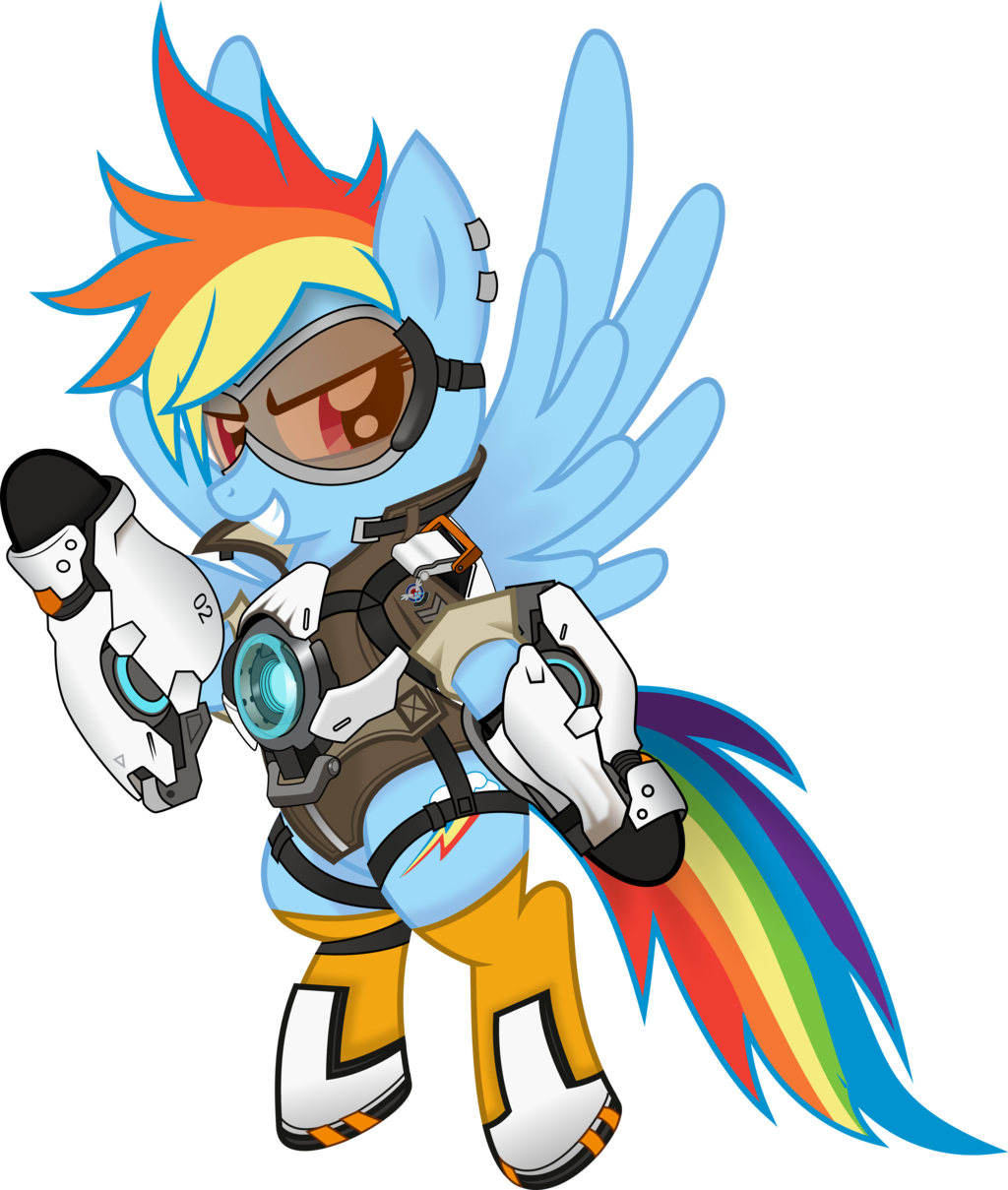Analiz Sánchez, Artist - Tracer Rainbow Dash Shirt (1024x1209)