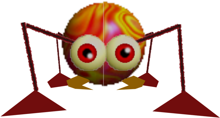 Download Zip Archive - Super Mario 64 Scuttlebug (750x650)