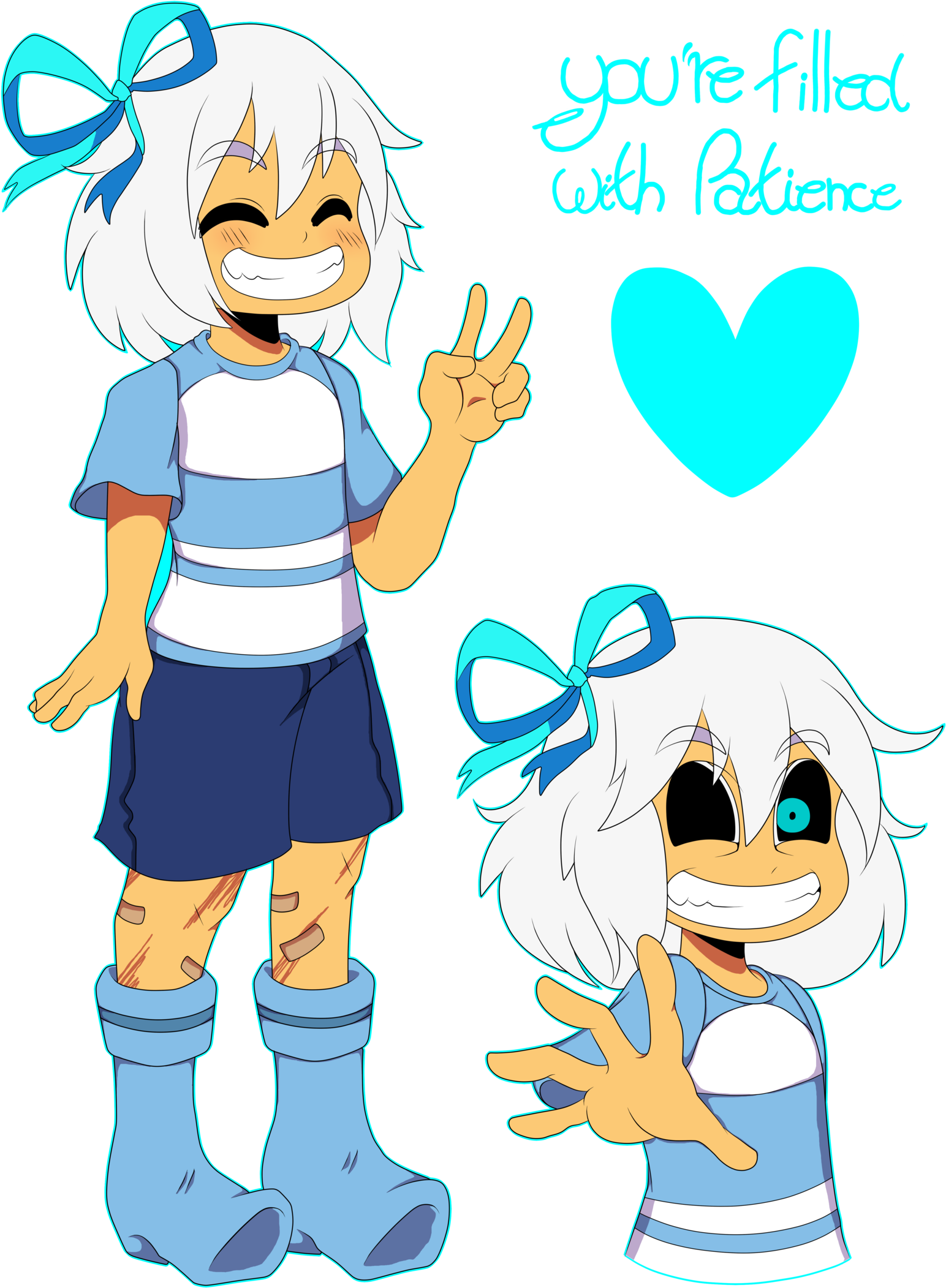 Skye By Watergirl93 Undertale Babies - Sarisk Undertale (1600x2132)