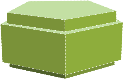 Pentagon Clipart Green - Quinze & Milan (567x567)
