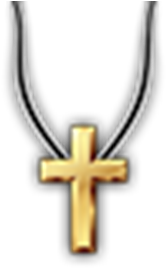 Golden Cross Necklace Hd Transparent - Roblox T Shirt Cross (420x420)