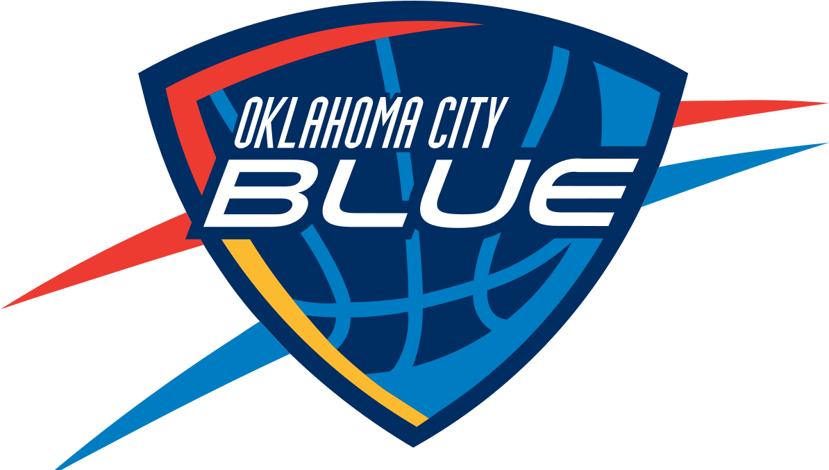 Okc Blue Logo - Nba G League Teams Logo (1200x677)
