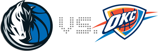 The Fast Break - Oklahoma City Thunder Official Nba 2.5" Acrylic Magnet (556x218)