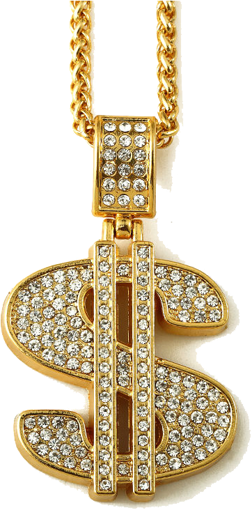Gold Dollar Png Photos - Dollar Sign Gold Chain (800x800)