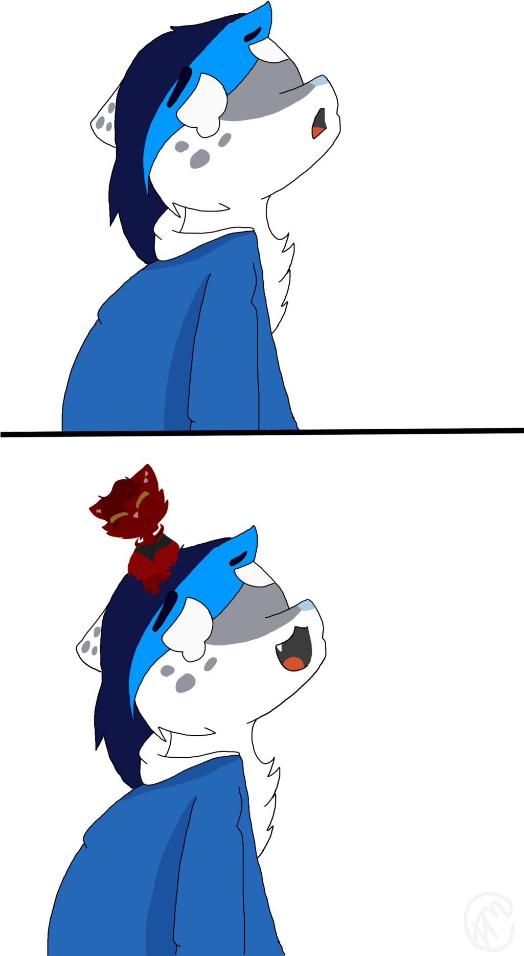 Who Said Babysitting Rogue Was Easy By Roguesmindless - Cartoon (1024x2048)