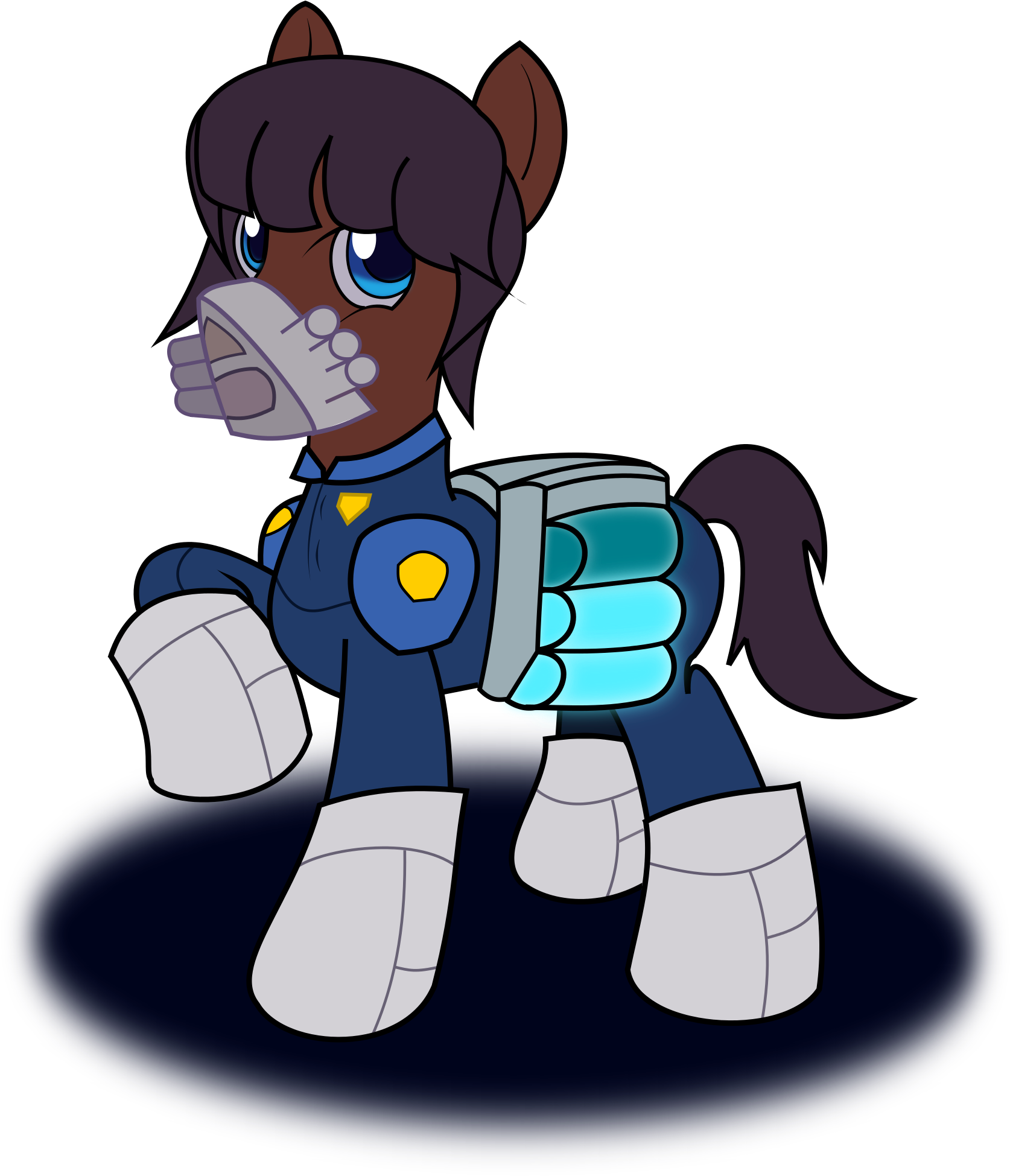 Rutamarmalade, Crossover, Nuclear Throne, Ponified, - Cartoon (1687x1962)