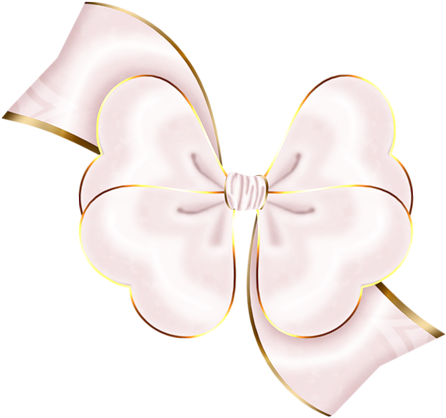 Dbs Heartbows01 - Vintage Bow Png Png (500x500)