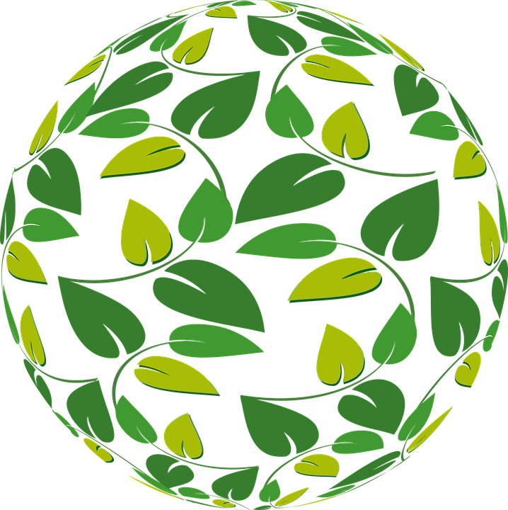 Leaves Circle Cliparts 7, - Eco Social (718x720)