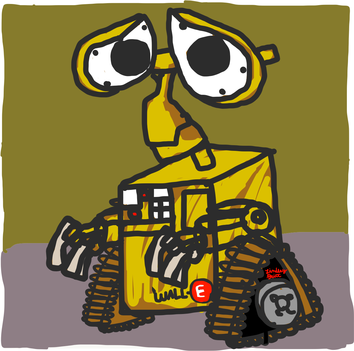 Wall-e - Cartoon (2048x1536)