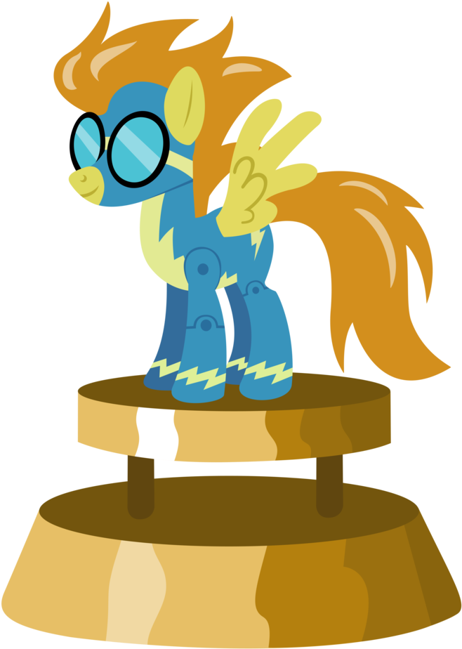Spitfire Action Figure By Sofunnyguy - Mlp Object Vector (801x997)