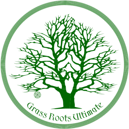 Green Tree Logo W Circle - Wham-o Umax Grassroots Ultimate 175g Frisbee Disc Colors (500x500)