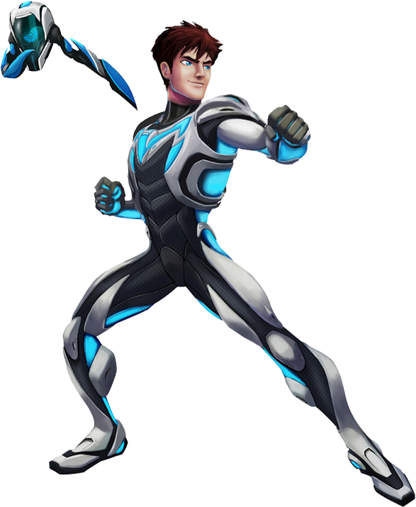 Max Steel Clipart - Max Steel Cartoon (600x732)