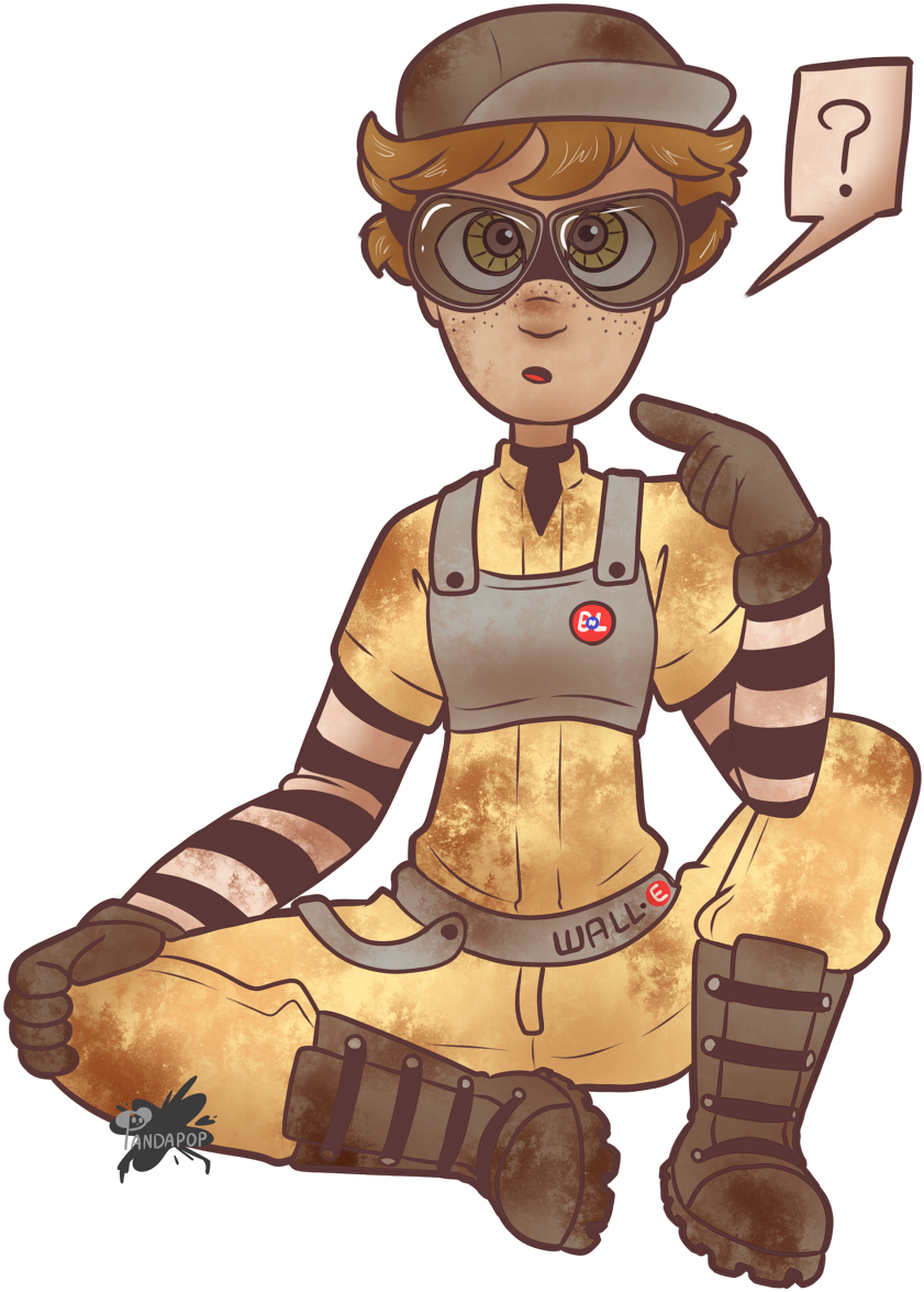 Android Wall E - Panda Pop (1037x1200)