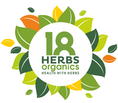 18 Herbs Logo With No Brown Leaves - Herb (400x349)