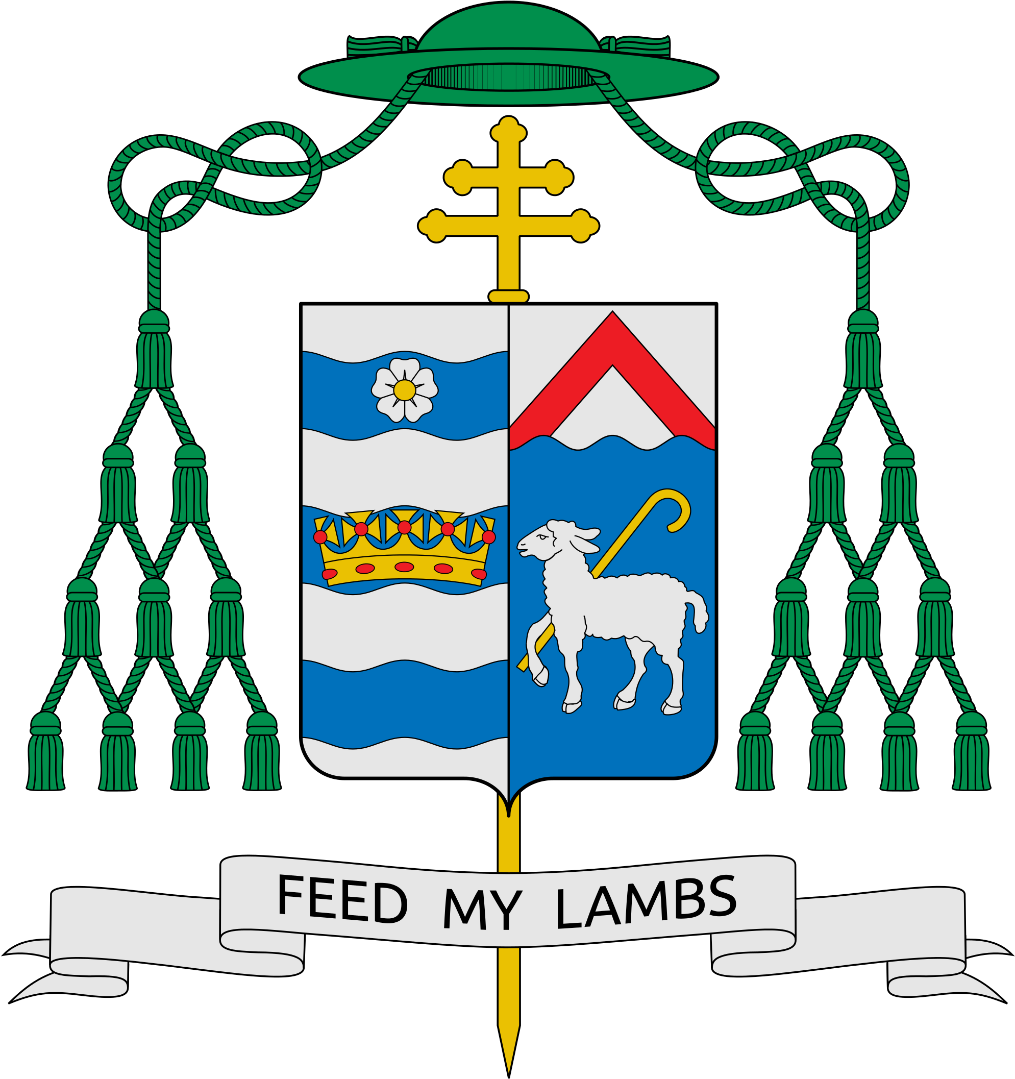 Open - Cardinal Coat Of Arms Png (2000x2132)