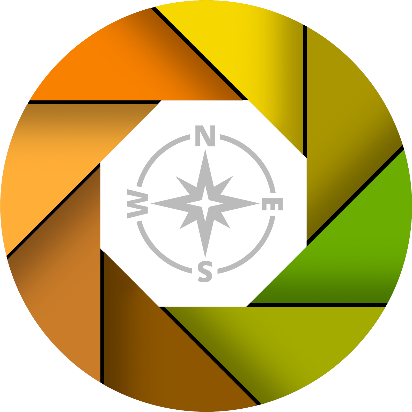 Itinerary Subject To Change While Touring For The Best - Compass Rose (1592x1592)
