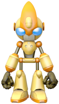 Emerl Clipart Transparent - Forward Pose (350x350)