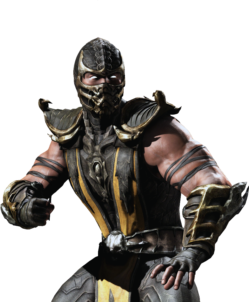 Mortal Kombat Scorpion Png Clipart - Mortal Kombat X Scorpion Mk9 (1024x1024)