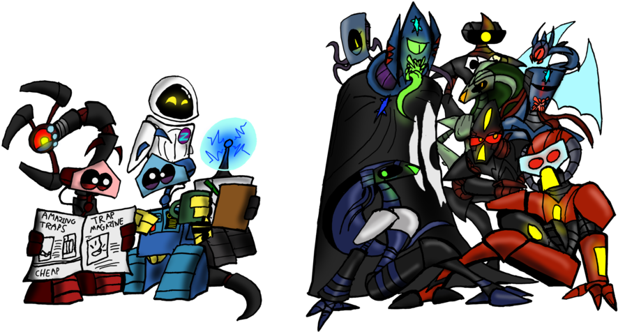 Wall-g And Monova - Illustration (900x573)