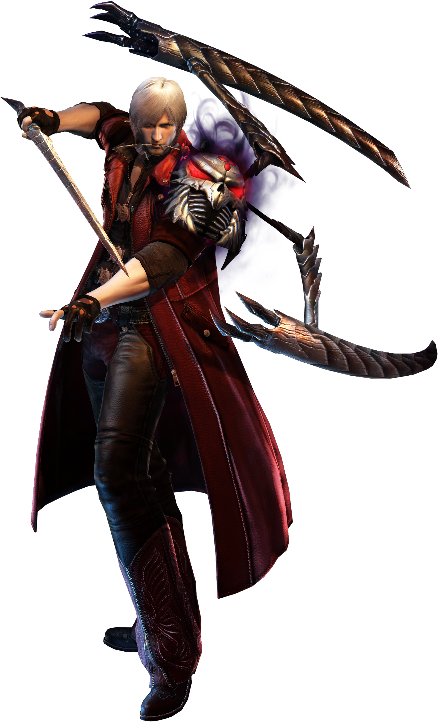 Devil May Cry Clipart - Devil May Cry 4 Dante Weapons (2000x2571)