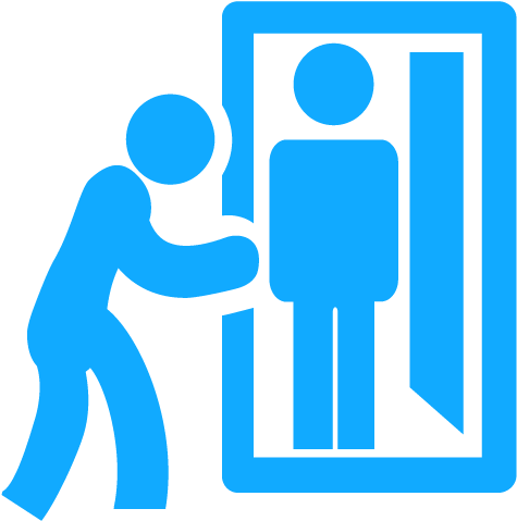 Tailgating - Running Out Of The Door Icon (512x512)